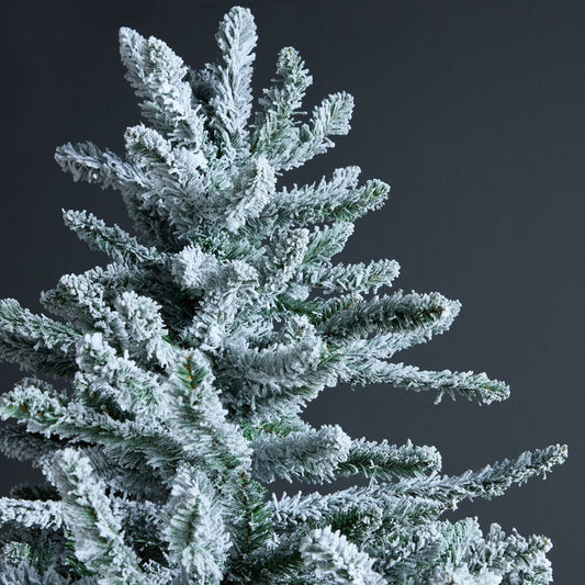 Bavarian Snow Christmas Tree - 8 ft