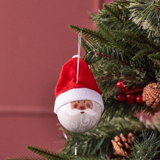 Santa Bauble with Cap