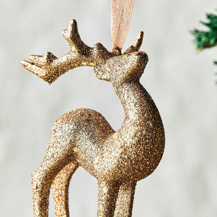 Reindeer Hanging Ornament - 7x3x13 cm