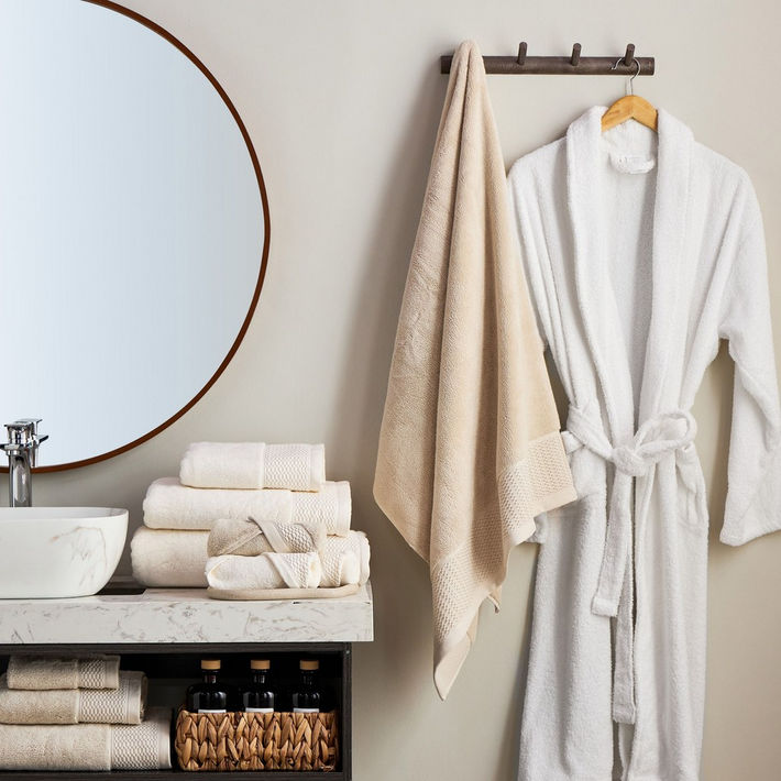 Infinity Luxe 750 GSM Turkish Cotton Bath Sheet - 90x150 cm