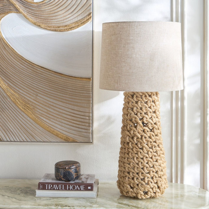 Nico Paper Rope Table Lamp - 80 cm