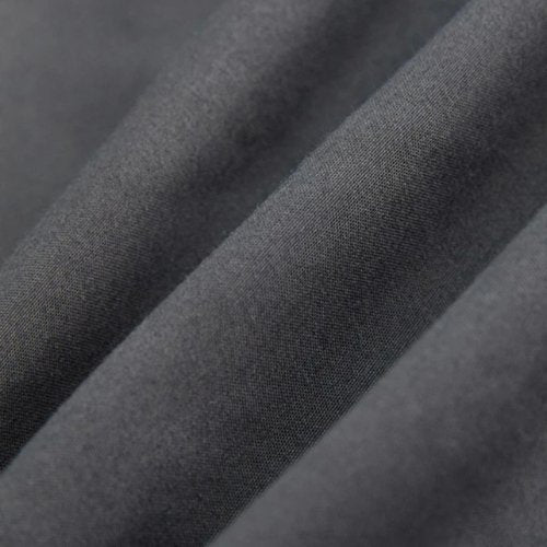 3 Pieces Fitted Bedsheet Set, Plain Black Color, Various Sizes