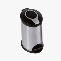 5L oval stainless steel pedal bin. by SANIBAÑO | Souqify