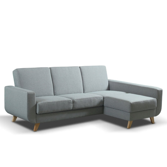 ALFRED Small Unique Corner Sofa Bed | 2280mm X 1500mm | Many upholstery materials