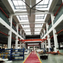 Mpfans Guangdong Factory Pmsm Big Commercial Ceiling Fans With Ce Certificate Large Industrial Hvls Fan