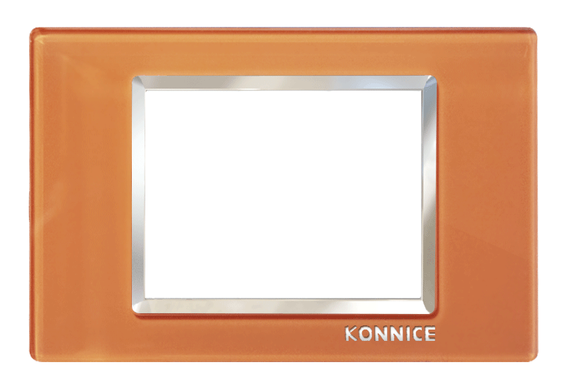 Orange Crystal Electric Wall Cover