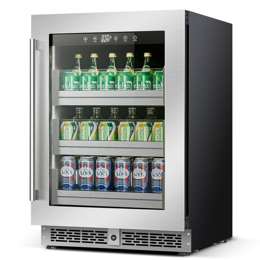 COOLBABY GS-JG08/GS-JG10(Double Temperature)Double Spell Wine Cabinet Ice Bar,Wine Cigar Tea Leaf Drinks Fruit Refrigerated Preservation
