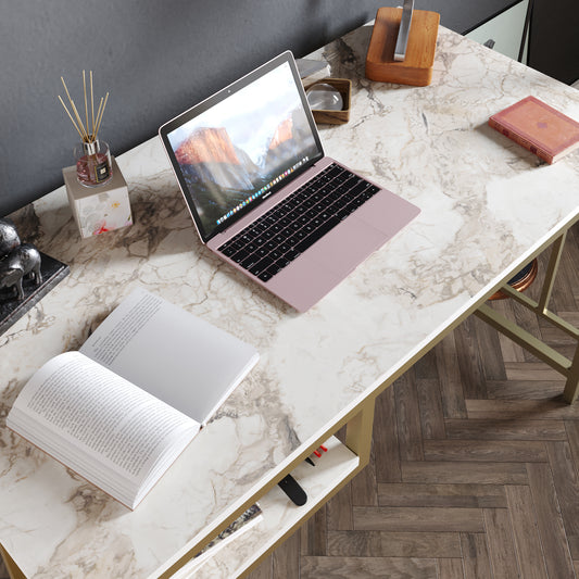 Victory Computer Desk -EPHESUS&GOLD