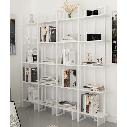 Alice Metal Bookcase-White by DECOROTIKA | Souqify