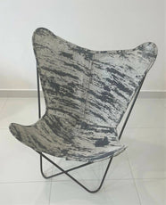 Butterfly Chair in Bravo-Grey white Home Interior Decor by Dinkids Furniture Trading L.L.C. | Souqify