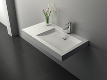 Cast Stone Solid Surface Bathroom Countertop Basin JZ9020a by Jingzun | Souqify