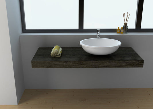 Cast Stone Solid Surface Vessel Countertop Sink JZ9018 by Jingzun | Souqify