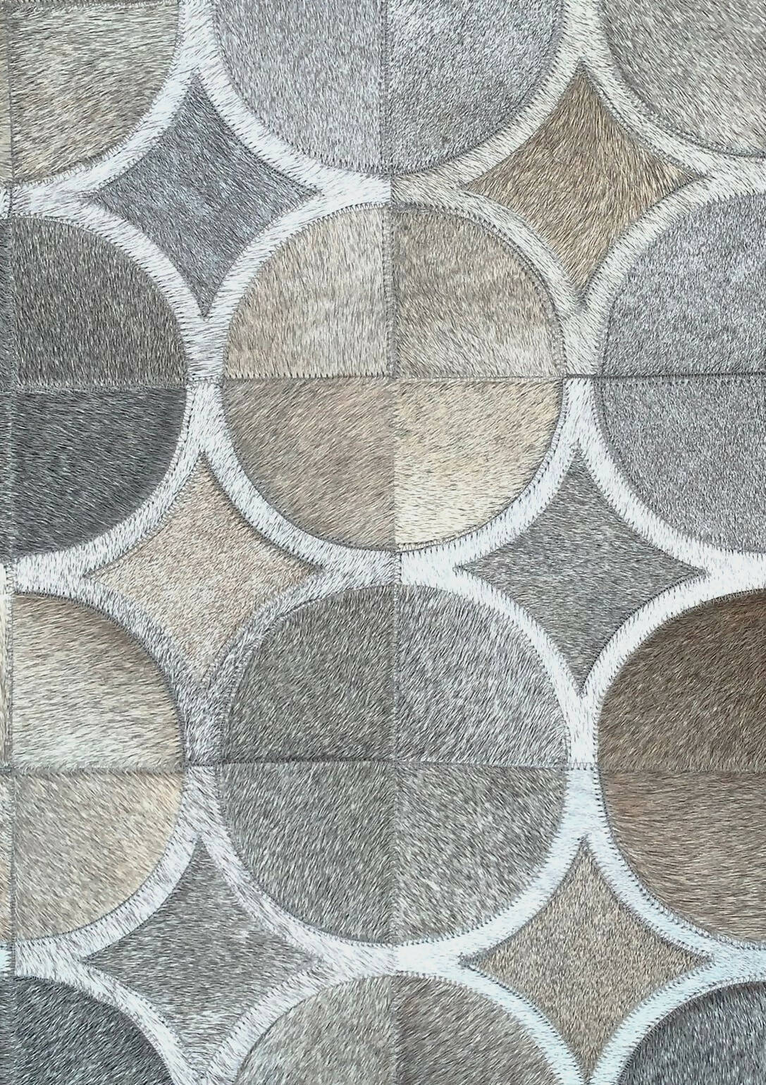 DEKOLAND - Arcade Rug Tan Grey, Grey Stripes Home Interior decor by Dinkids Furniture Trading L.L.C. | Souqify