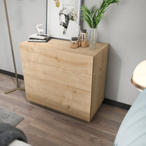 Dresser Lines - Oak-LNS35DR03 Oak 105 X 51 X 21 by DECOROTIKA | Souqify