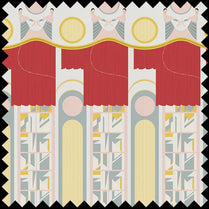 Fabric Academy Theatre Pink by Vladila | Souqify