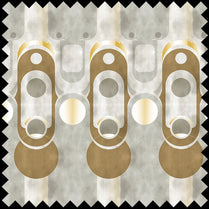 Fabric Le Veque Tower Gold by Vladila | Souqify