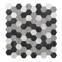 Factory Outlet High Quality Hexagonal Stick On Tiles PVC Waterproof Thickness 4mm Home Decoration 3D Self-Adhesive Wall Tiles by Vivid Tiles | Souqify