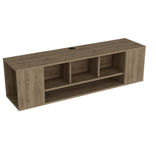 Floating TV Stand Paldi - Walnut-PAL53FTS02 Walnut 147 X 40.5 X 14.5 by DECOROTIKA | Souqify