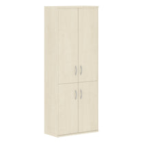 FULL HEIGHT CABINET, MADE IN E1 LAMINATE CHIPBOARD, WITH WOODEN SWING DOORS by Treejar | Souqify
