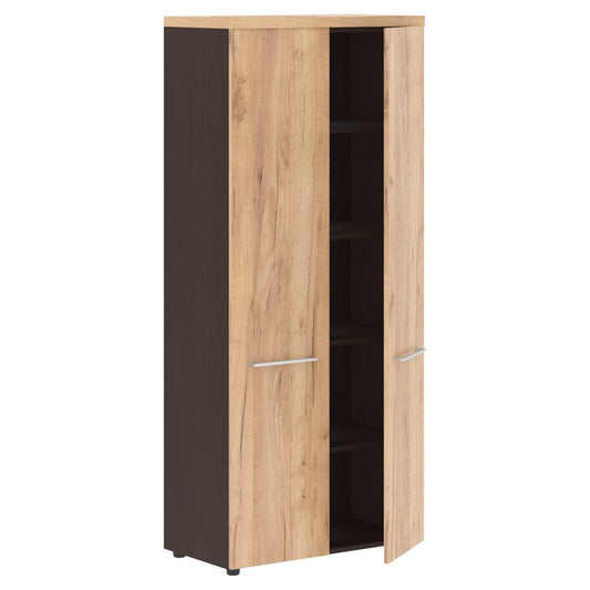 HIGH EXECUTIVE FULL HEIGHT CABINET, MADE IN E1 LAMINATE CHIPBOARD, WITH SWING DOORS by Treejar | Souqify