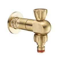 IG400G – Brass rapid fitting garden tap with connection 3/4″G by INGENIUS | Souqify