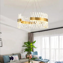 Kitchen lustre living room fixture hotel home indoor decoration crystal modern luxury led pendant light chandelier by Zhongsan | Souqify