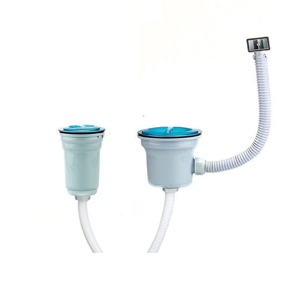 KP010 DRAIN KIT SIPHON WITH OVERFLOW (RECTANGULAR) by Maykromluks | Souqify