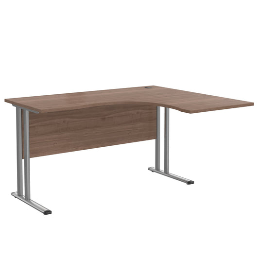 L SHAPE DESK MADE IN 25MM MFC TOP, E1 LAMINATE CHIPBOARD 40X20MM METAL FRAMES by Treejar | Souqify