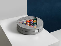 Leather Billiard Game Set 36.3 x 8.5 cm ; 14.3 x 3.3 (cm) by Admiral World Sports - IMPATIA | Souqify