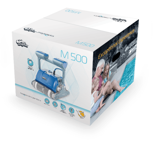 Maytronics Dolphin M500 Robotic Pool Cleaner - Aquatic by Aquatic Pools & Fountains LLC | Souqify