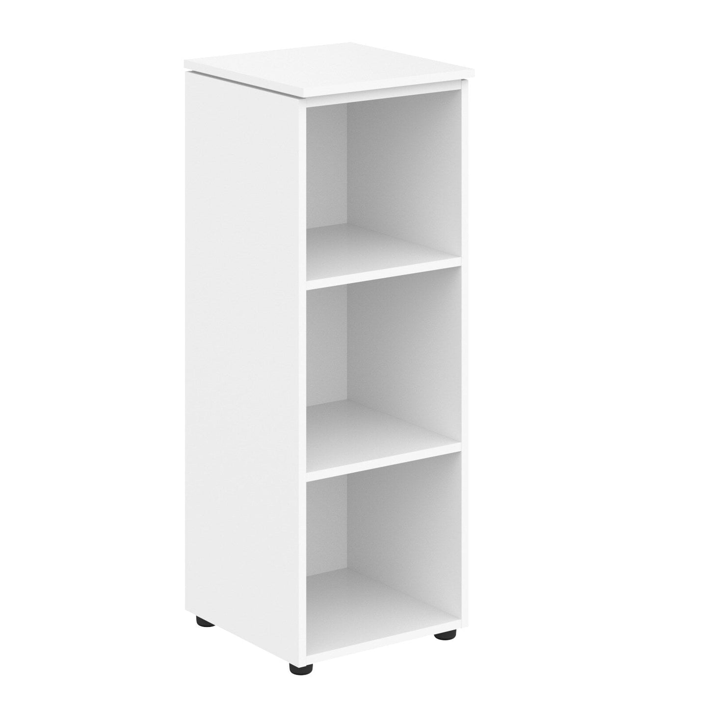 MEDIUM HEIGHT CABINET MADE IN E1 LAMINATE CHIPBOARD WITH OPEN SHELVES MFC COLOR : KARYA PALMYRA & ANTHRACITE SIZE : 400х423х1188MMH by Treejar | Souqify
