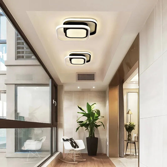 Modern Ceiling Lights LED Aisle Light Round Square For Kitchen Entrance Cloakroom Corridor Balcony Foyer Ceiling Lamp by Zhongsan | Souqify