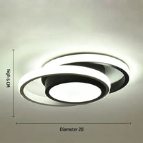 Modern Ceiling Lights LED Aisle Light Round Square For Kitchen Entrance Cloakroom Corridor Balcony Foyer Ceiling Lamp by Zhongsan | Souqify