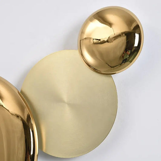 Modern Creative Wall Lamp Living Room Bedroom Luxury Golden Background Wall Combination Decorative Ins Trendy Wall Lamps Fixture by Zhongsan | Souqify