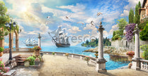Murals, Frescoes and photo wallpaper. The best landscapes Art. 6446 by Dinkids-Affresco | Souqify