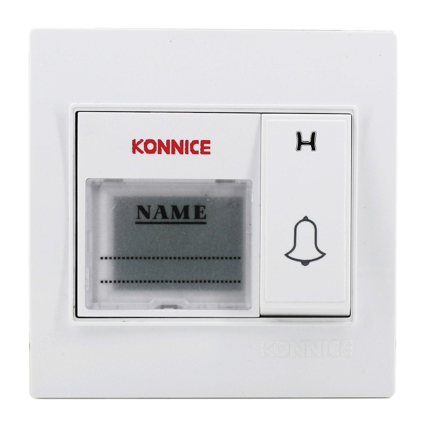 Name Card with Electric Bell Switch by Konnice | Souqify