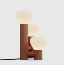 Nordic creative minimalist designer model room hotel living room bedroom children's room study color three-headed table lamp by Zhongsan | Souqify
