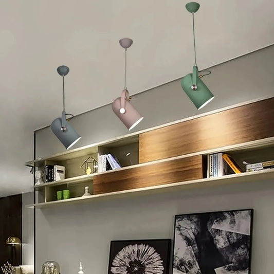 Nordic Minimalism droplight Angle adjustable E27 small pendant lights, Home decor lighting lamp and Bar Showcase spot light by Zhongsan | Souqify