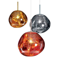 Nordic modern minimalist light luxury glass chandelier bedroom porch balcony aisle cloakroom starry chandelier by Zhongsan | Souqify