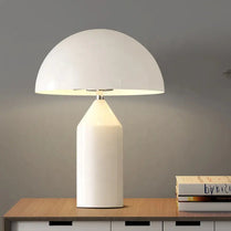 Nordic Post-Modern Metal Creative Decorative Table Lamp Study Bedside Lamp For Reading Room Bedroom Mushroom Hardware Desk Lamp by Zhongsan | Souqify