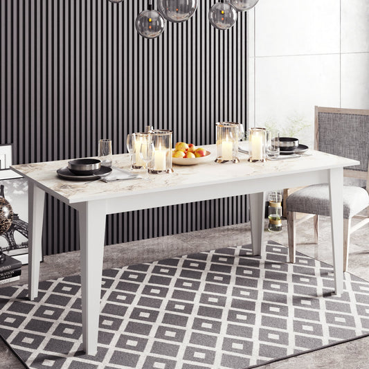 Polka DINING TABLE EPHESUS&White by DECOROTIKA | Souqify