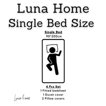 Premium Single Size 4 Pieces Constructor Design with 2 Print Pillow Covers, Plain Grey and Light Grey color. by 5 | Souqify