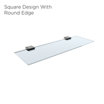 Q7GS - QUATRIO Series Glass Shelf - Bathroom Accessories by TUSCANI | Souqify
