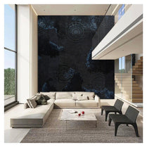 Ready to Install Wall Panels - 15 Liquid Metal over ACP backing 1.2m X 2.4m by Evolve | Souqify