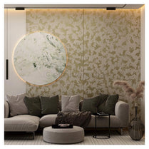 Ready to Install Wall Panels - 86 Liquid Metal over ACP backing 1.2m X 2.4m by Evolve | Souqify