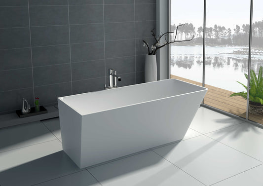 Solid Surface Freestanding Bathtub JZ8605 by Jingzun | Souqify