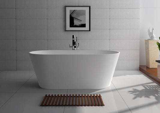 Solid Surface Freestanding Bathtub JZ8606 by Jingzun | Souqify