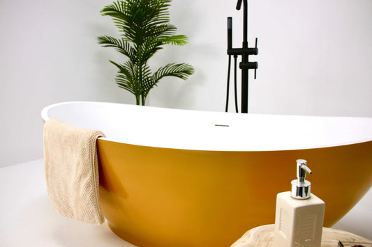 Solid Surface Freestanding Bathtub JZ8620 by Jingzun | Souqify