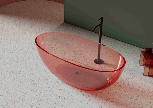 Solid Surface Freestanding Bathtub JZ8628 by Jingzun | Souqify