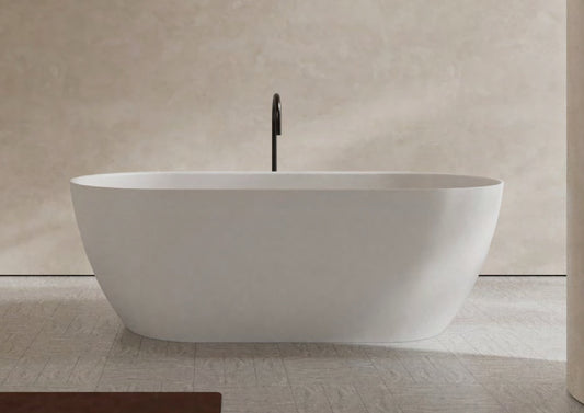 Solid Surface Freestanding Bathtub JZ8670 by Jingzun | Souqify